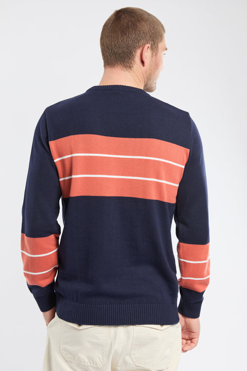 Pull bicolore - coton - Armor-lux - 4