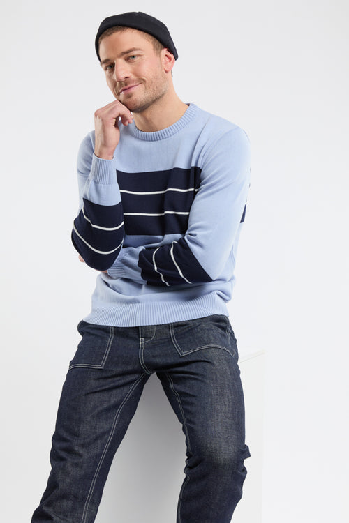 Zweifarbiger Pullover – Baumwolle - Armor-lux - 3