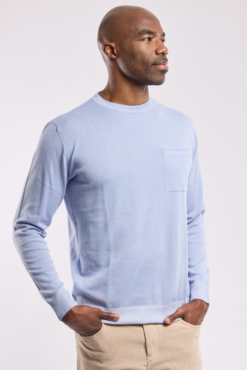 Jumper with chest pocket - cotton - Armor-lux - 1
