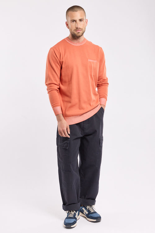 Jumper with chest pocket - cotton - Armor-lux - 2