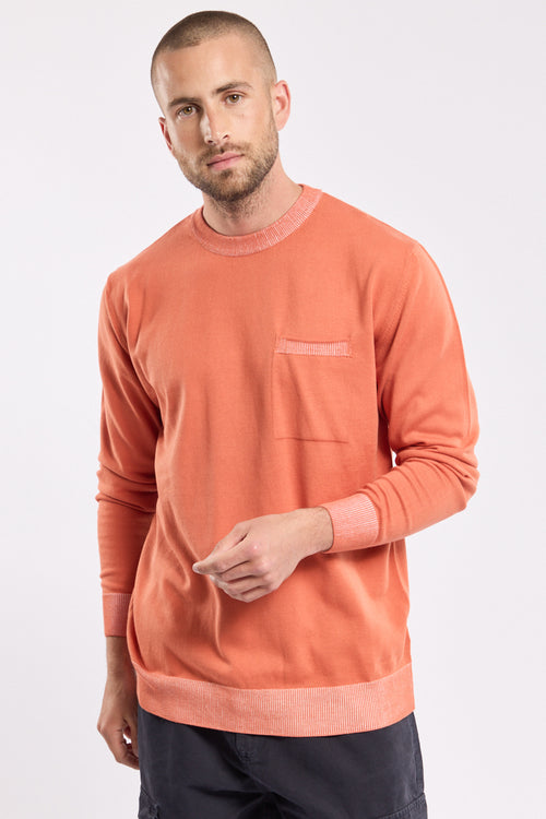 Jumper with chest pocket - cotton - Armor-lux - 1