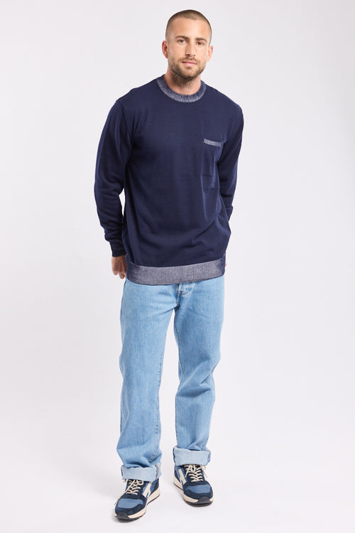 Pullover mit Brusttasche – Baumwolle - Armor-lux - 4