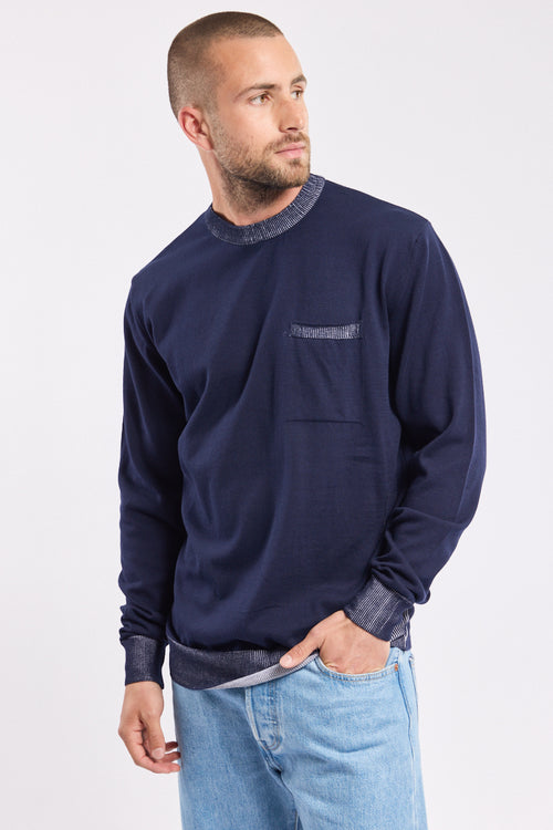 Pull poche poitrine - coton - Armor-lux - 1