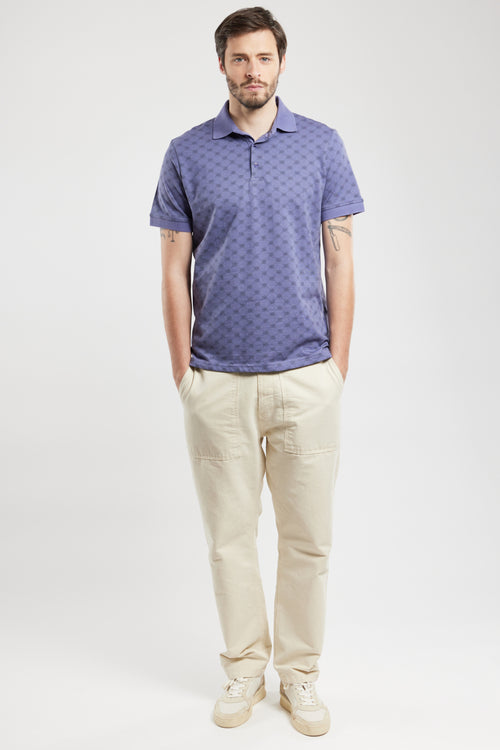 Polo motifs jacquard - coton - Armor-lux - 4