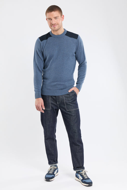 Round-neck cotton sweater - Bérac - Armor-lux - 4