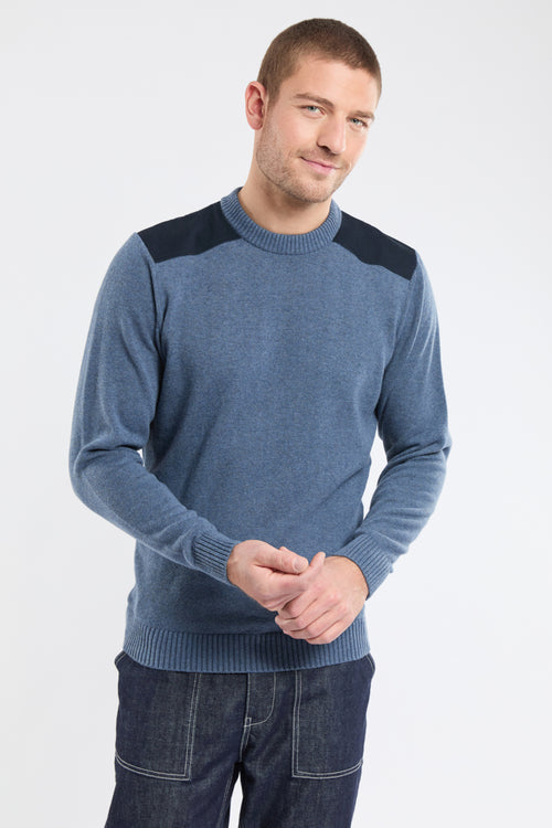 Pull col rond - coton - Armor-lux - 1