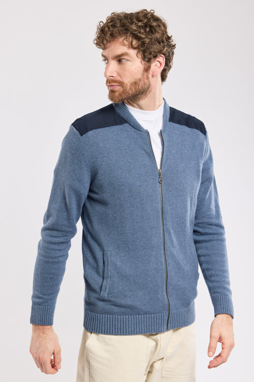 Cardigan zippé - coton - Armor-lux - 2