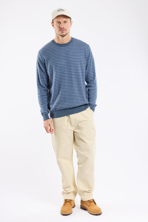 Pullover mit feinen Streifen – Baumwolle - Armor-lux - 3