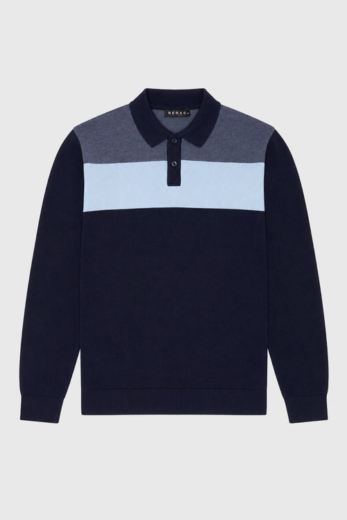 Polo-Shirt mit langen Ärmeln - Armor-lux - 1