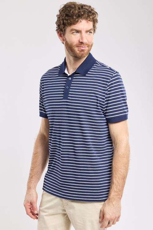 Striped polo shirt - light cotton - Armor-lux - 3