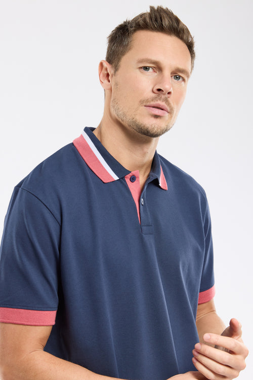 Bérac plain polo shirt - cotton - Armor-lux - 2