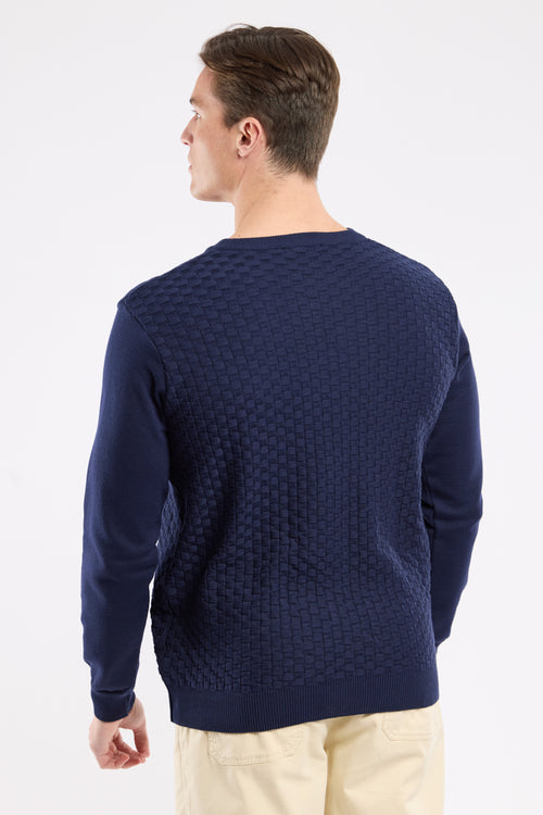 Pullover mit Fantasiestrick – Baumwolle - Armor-lux - 4