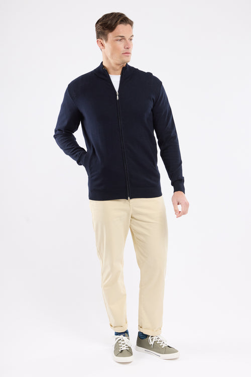 Zip-up cardigan - cotton - Armor-lux - 3