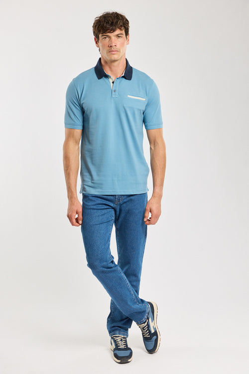 Bérac polo shirt - piqué cotton - Armor-lux - 3