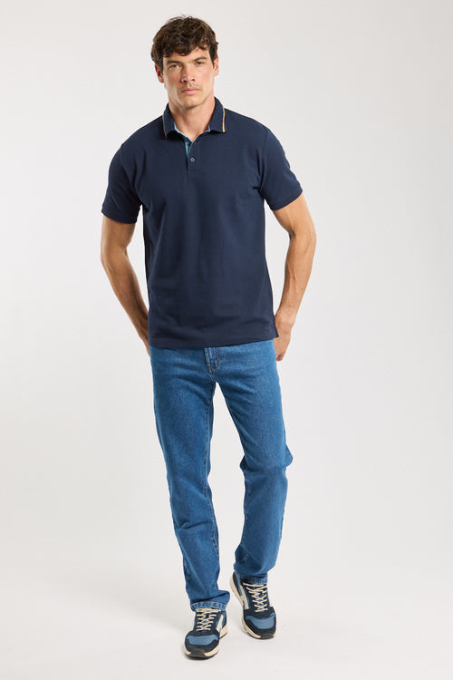 Unifarbenes Poloshirt Bérac - Piqué-Baumwolle - Armor-lux - 3
