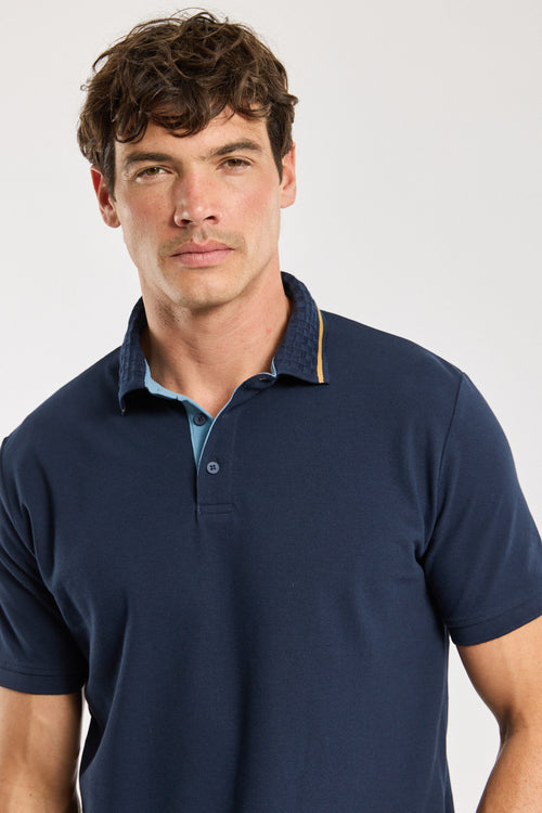 Unifarbenes Poloshirt Bérac - Piqué-Baumwolle - Armor-lux - 2