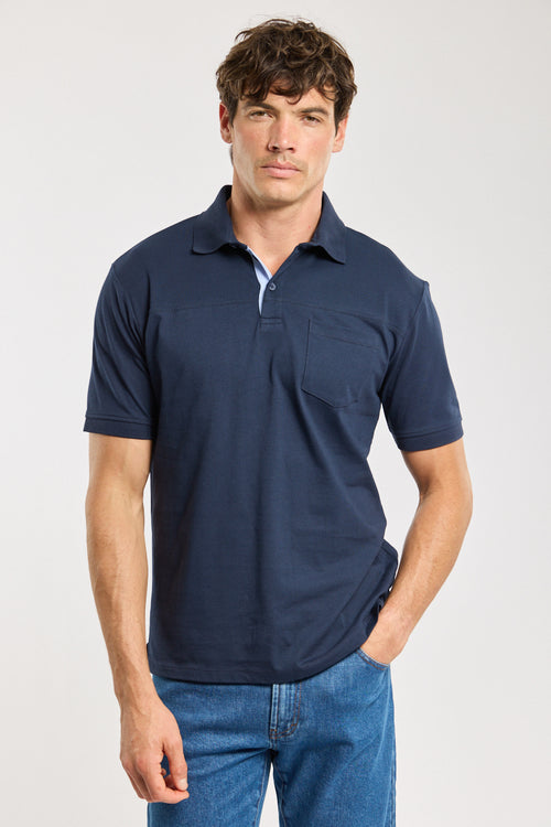 Bérac polo shirt - lightweight cotton - Armor-lux - 1