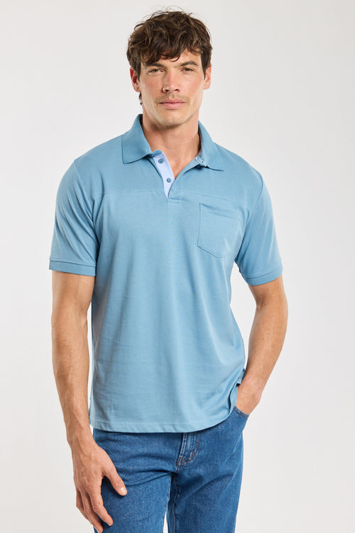 Poloshirt Bérac - leichte Baumwolle - Armor-lux - 1