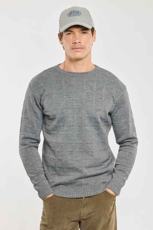 Pull col rond Bérac - laine - Armor-lux - 1