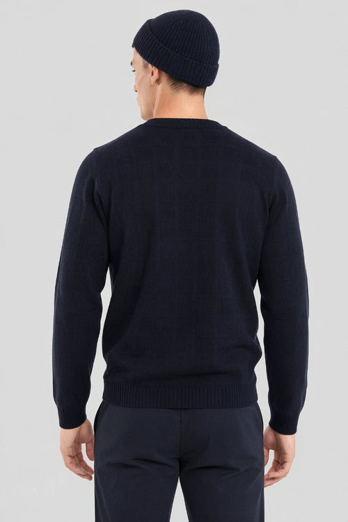 Pull col rond Bérac - laine - Armor-lux - 4