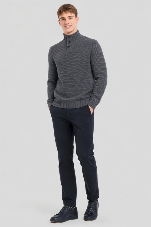 Trucker neck sweater Bérac - wool - Armor-lux - 3