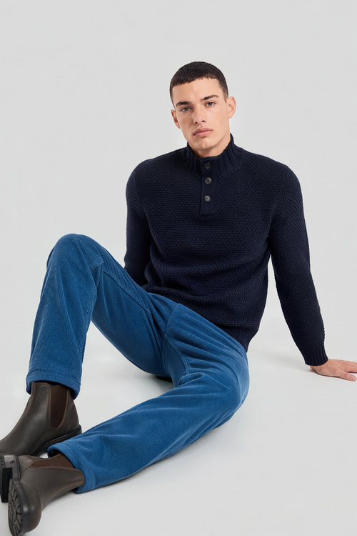 Truckerkragen-Pullover Bérac - Wolle - Armor-lux - 1