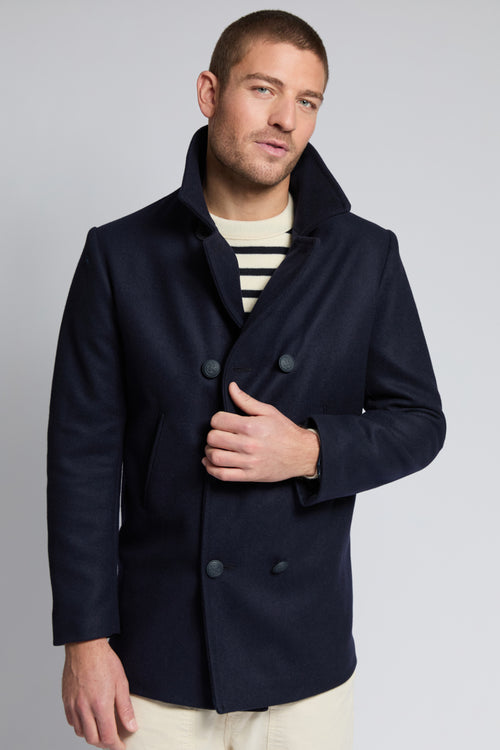 Caban marin Cap Sizun - drap de laine - Taille 5XL à 9XL - Armor-lux - 1