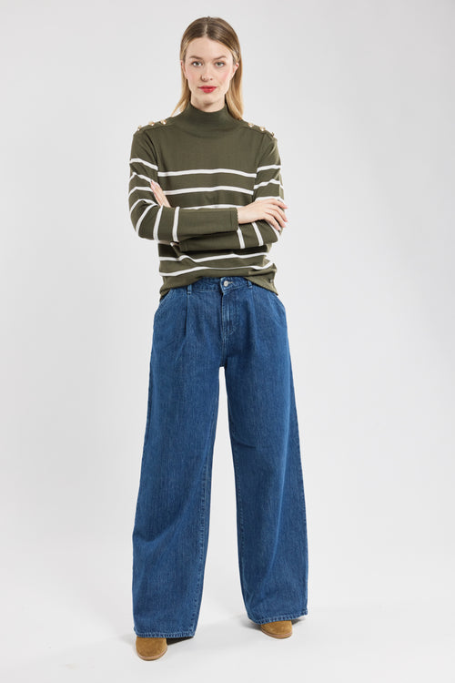 Pull rayé Edgar - laine - Armor-lux - 4