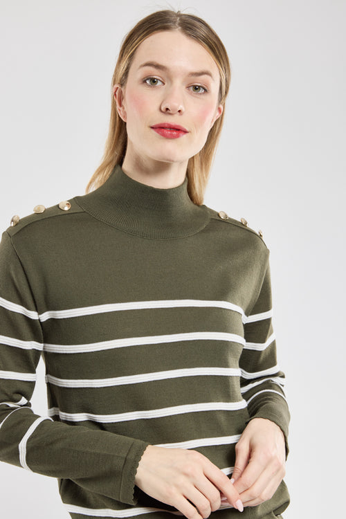 Pull rayé Edgar - laine - Armor-lux - 3