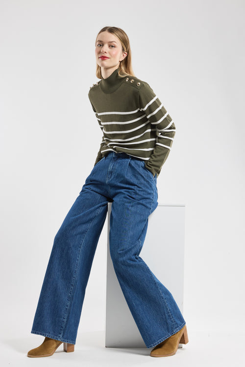 Pull rayé Edgar - laine - Armor-lux - 2