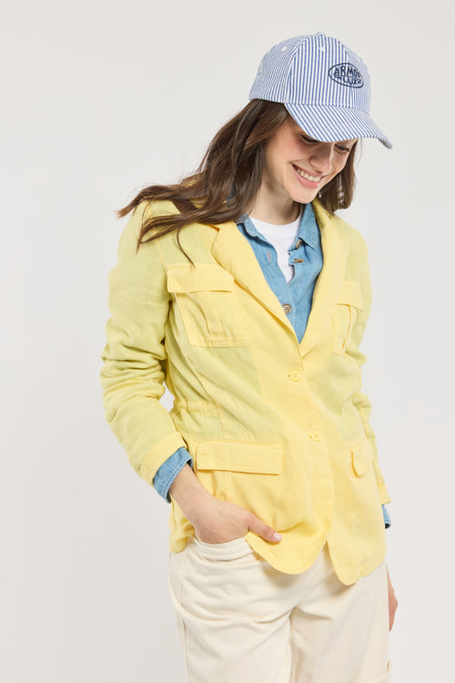 Safari-Jacke aus Leinen Sienna - Armor-lux - 1