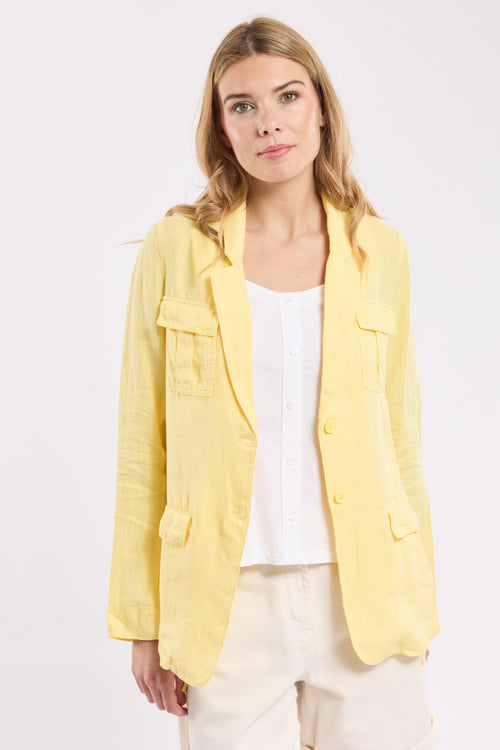 Sienna linen safari jacket - Armor-lux - 2