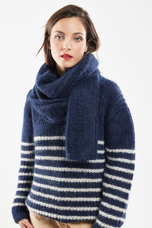 DEAN scarf - mohair - Armor-lux - 1