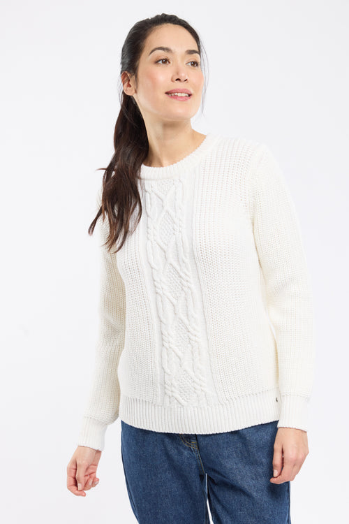 Pullover mit Zopfmuster Jill – Wolle - Armor-lux - 1