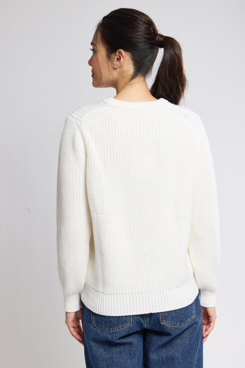 Pullover mit Zopfmuster Jill – Wolle - Armor-lux - 4