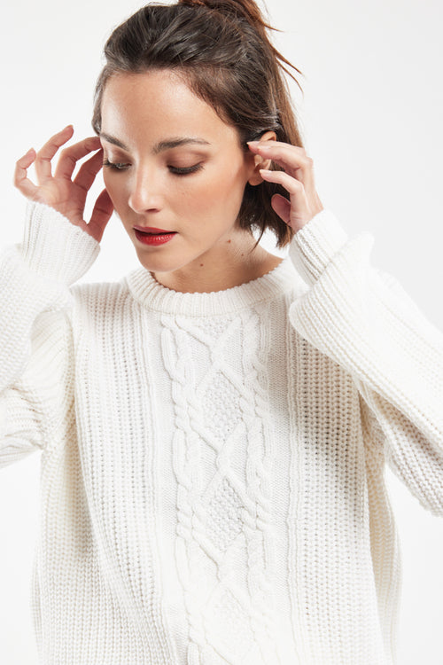 Pull torsadé Jill - laine - Armor-lux - 1