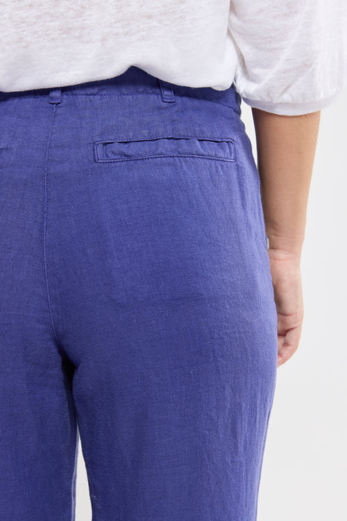 Angèle sailor-style trousers - linen - Armor-lux - 4