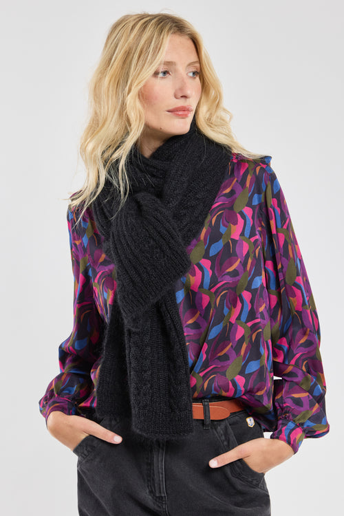 Adeline scarf - mohair and wool - Armor-lux - 2