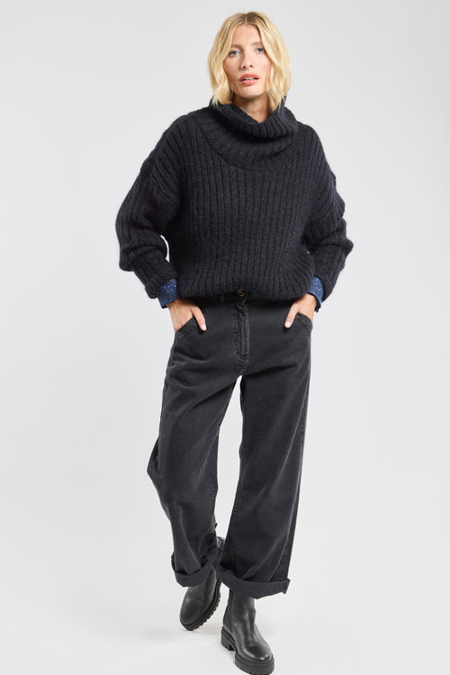 Gaëtan Rollkragenpullover - Mohair und Wolle - Armor-lux - 4