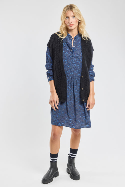 Gilet sans manche Côme - mohair - Armor-lux - 4