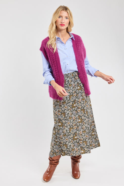 Gilet sans manche Côme - mohair - Armor-lux - 3