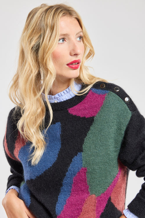 Pull Séverin - mohair et laine - Armor-lux - 3