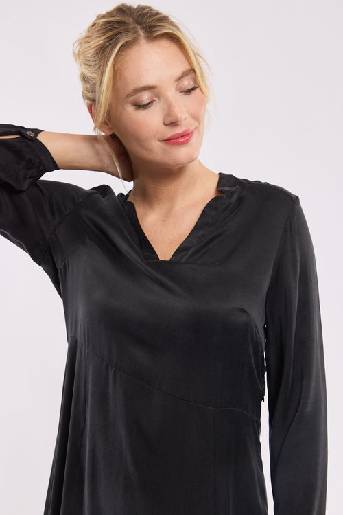 Robe Heloïse - cupro - Armor-lux - 4