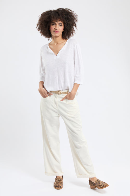 T-shirt manches 3/4 Milo - lin - Armor-lux - 3