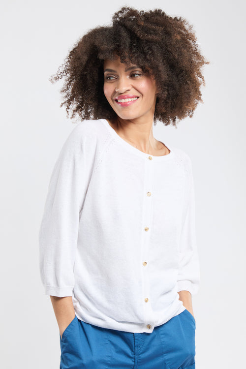 Paloma 3/4-sleeve cardigan - Armor-lux - 1