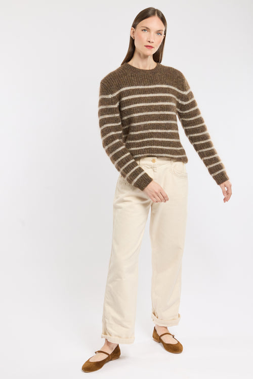 Lior striped jumper - mohair - Armor-lux - 3