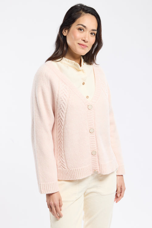 Cardigan boutonné Gaëlle - laine - Armor-lux - 5