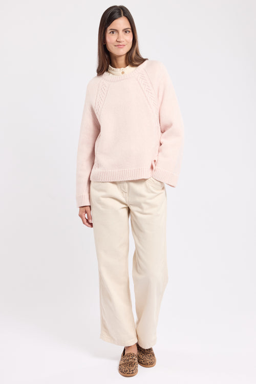 Pull col ras du cou Louna - laine - Armor-lux - 4