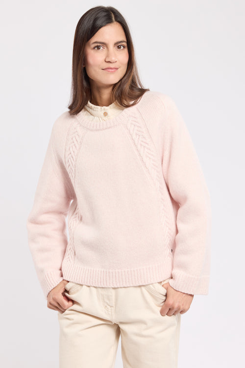 Pull col ras du cou Louna - laine - Armor-lux - 2