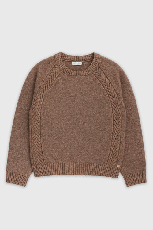 Pull col ras du cou Louna - laine - Armor-lux - 1